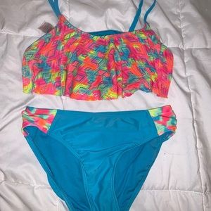 Multicolored kids bathing suit